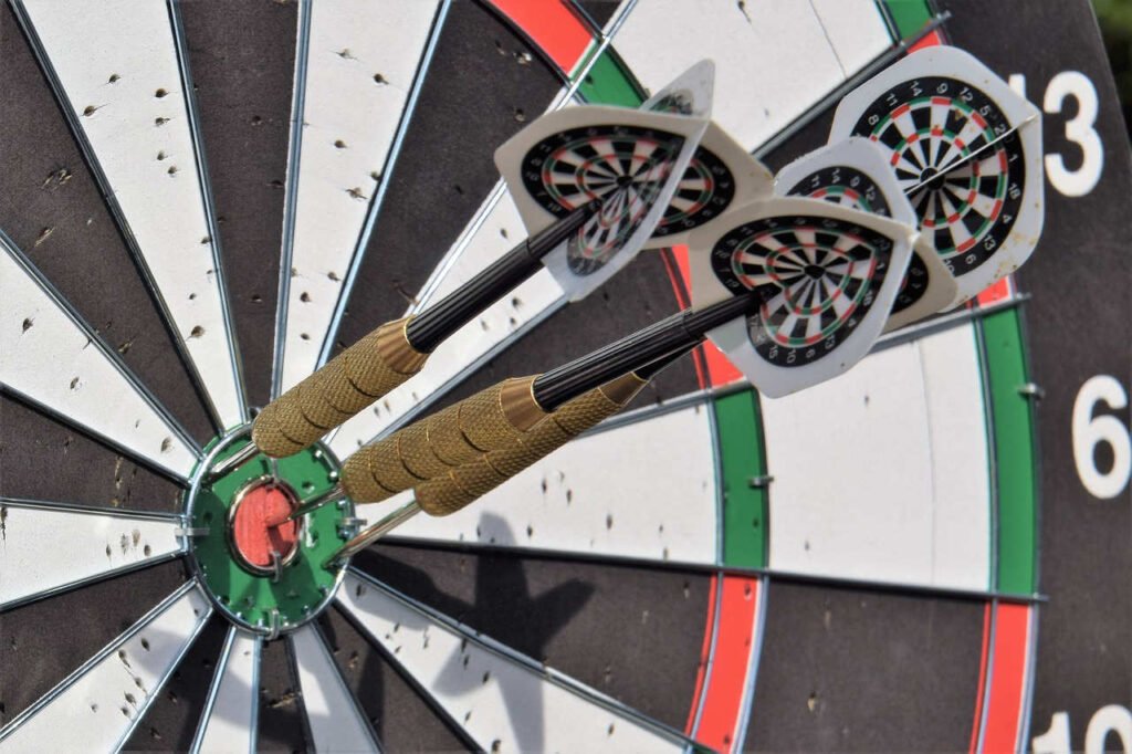 Bullseye, der ideale Name für einen Dart-Onlineshop